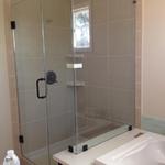 90 Degree Frameless Shower